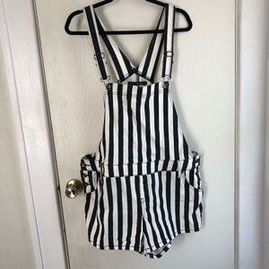 Stripped overalls